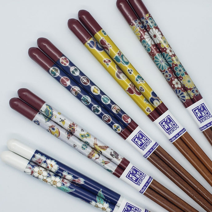 Wakasa Paint Kutani Design Chopsticks