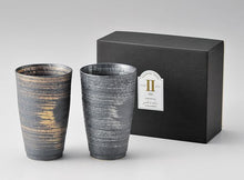 Load image into Gallery viewer, Arita ware Gold And Silver Beer Cups
