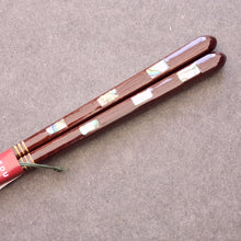 Load image into Gallery viewer, Wakasa Lacquered Shell Chopsticks - Ayumi- /Brown
