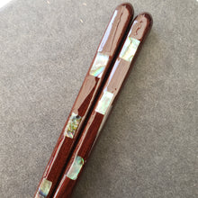 Load image into Gallery viewer, Wakasa Lacquered Shell Chopsticks - Ayumi- /Brown
