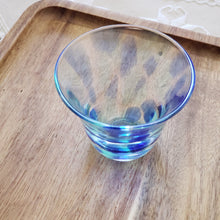 Load image into Gallery viewer, Blue Glare Glass Sake Cup
