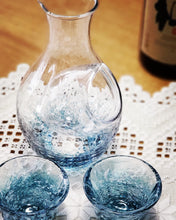 Load image into Gallery viewer, Sake And Carafe Set -Ice-
